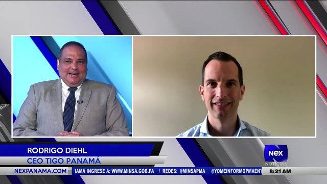 Entrevista a Rodrigo Diehl, Ceo de Tigo Panamá - Nex Noticias