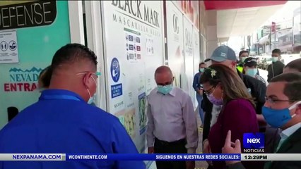 Ministra de trabajo recorre la Zona Libre de Colón - Nex Noticias