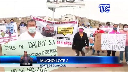 INFORME EN VIVO | Ciudadanos reclaman por irregularidades en urbanización en Mucho Lote 2