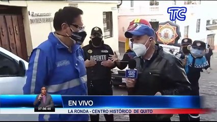 Habilitan sistema de alarmas para evitar el incremento de la delincuencia en el barrio La Ronda, Quito