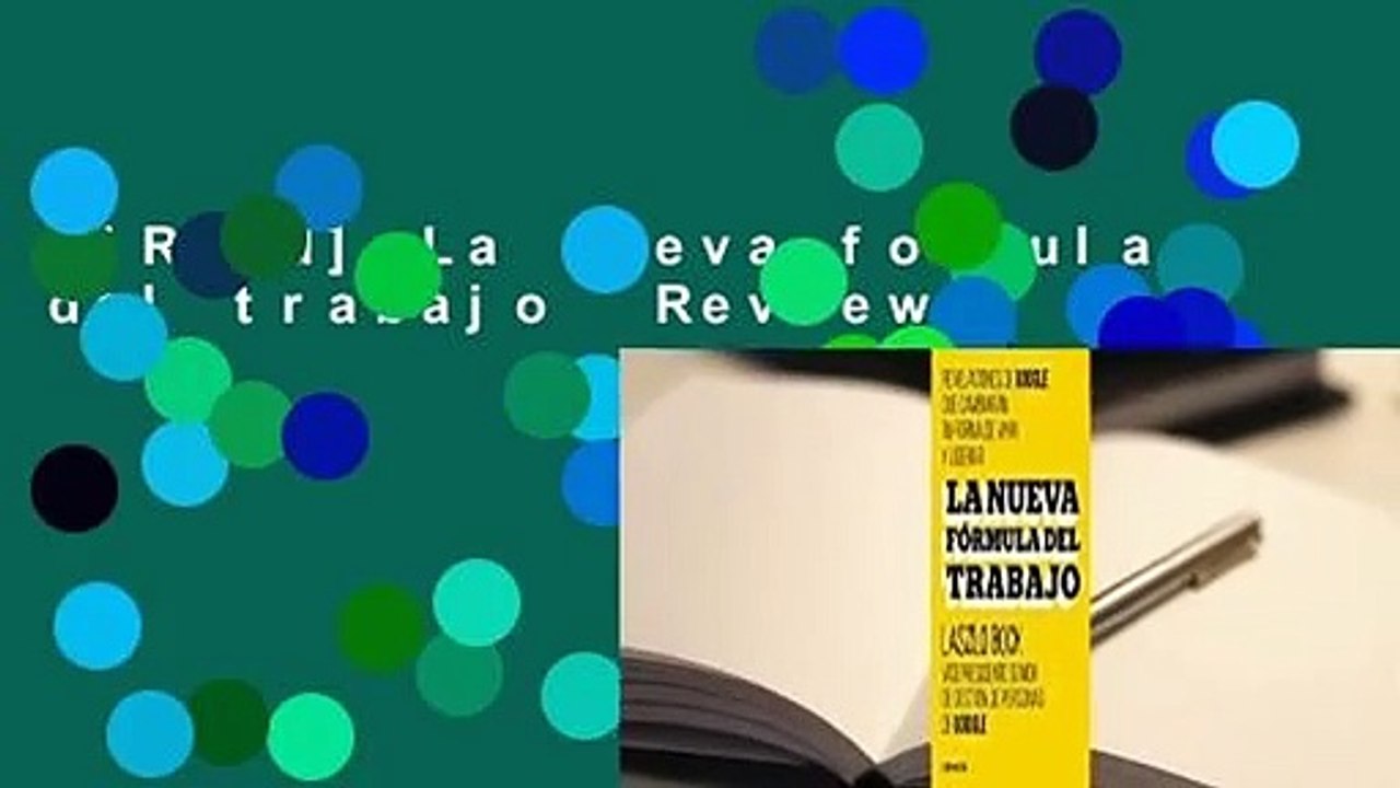[Read] La nueva formula del trabajo  Review