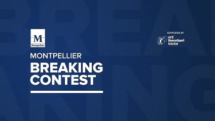 Montpellier Breaking BGirl Adult Finalist 3 | Alyssa Otmani