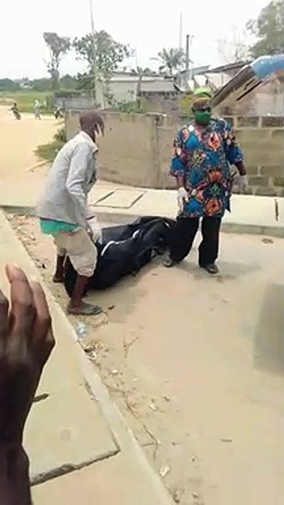 Bénin : le cadavre d'un homme découvert sous le pont de Womey (vidéo)