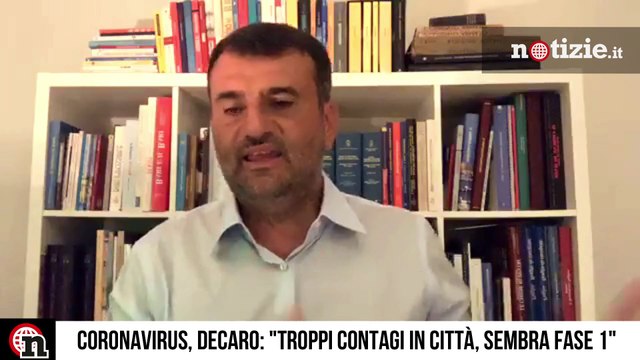 Coronavirus, troppi contagi a Bari: l'ira del sindaco Decaro Covid non è finito, aprite gli occhi!