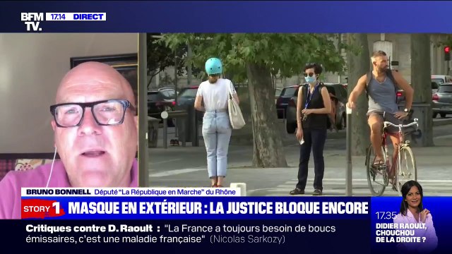 Masque à Lyon: pour Bruno Bonnell, il faut une règle simple et claire pour tout le monde