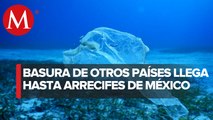 Hallan en costas mexicanas basura plástica de Estados Unidos, Centroamérica y Asia
