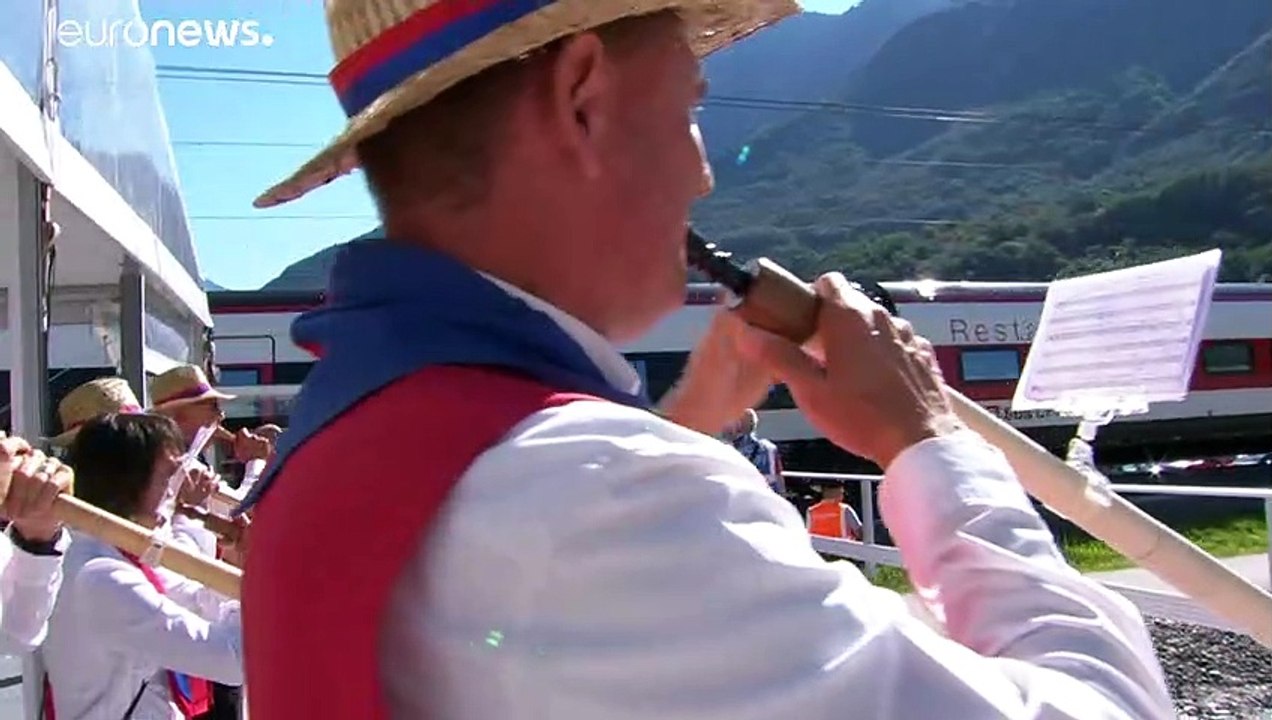 Schweizer Ceneri-Basistunnel eröffnet