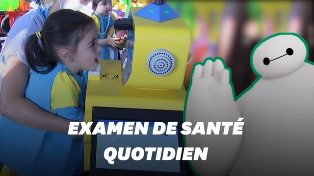 Face au coronavirus, cette crèche s'équipe d'un robot-médecin à Madrid