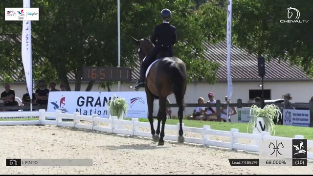 GN2020 | DR_03_Vierzon | Pro Elite Grand Prix - Grand National | Isabelle PINTO | HOT CHOCOLAT VD KWAPLAS*DE LA GESSE