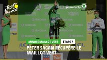 #TDF2020 - Étape 7 / Stage 7 - Škoda Green Jersey Minute / Minute Maillot Vert