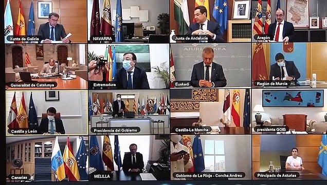 Los fondos europeos y nuevas medidas contra el coronavirus marcan la reunión de Presidentes