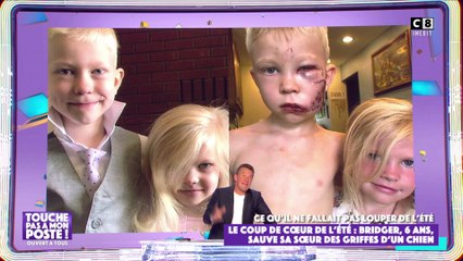 Un jeune garçon sauve sa petite sœur des griffes d'un chien