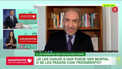 ¿Si me vuelve a dar Covid-19 puede ser mortal? | Sanamente con el Doctor Elmer Huerta (HOY)