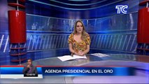 Presidente Moreno, continúa cumpliendo con su agenda en la provincia de El Oro