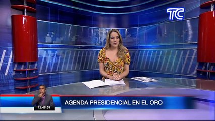 Presidente Moreno, continúa cumpliendo con su agenda en la provincia de El Oro