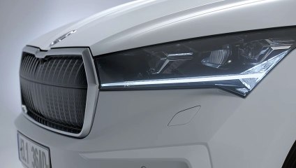 Le SUV électrique Skoda Enyaq iV affiche des proportions équilibrées