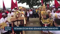 Petahana Edi Dan Rendi Serahkan Pendaftaran Ke KPU