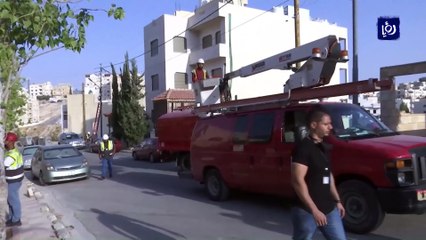 شركة الكهرباء تعمل على اعادة  التيار بعد انقطاعه بسبب ارتفاع درجات الحرارة