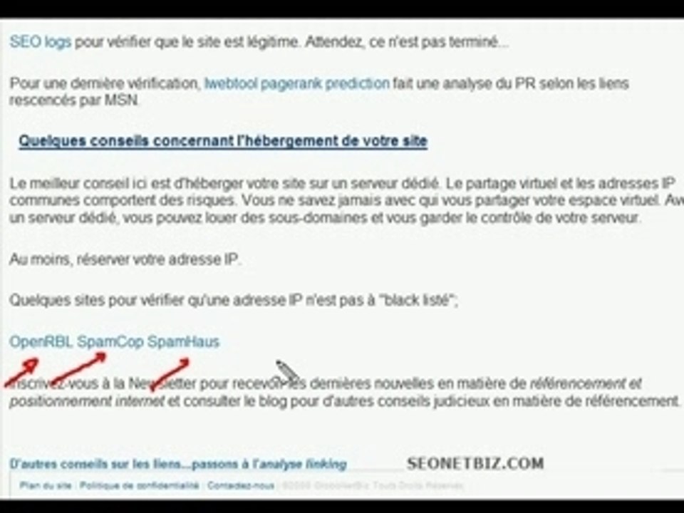 referencement et positionnement internet-hebergement