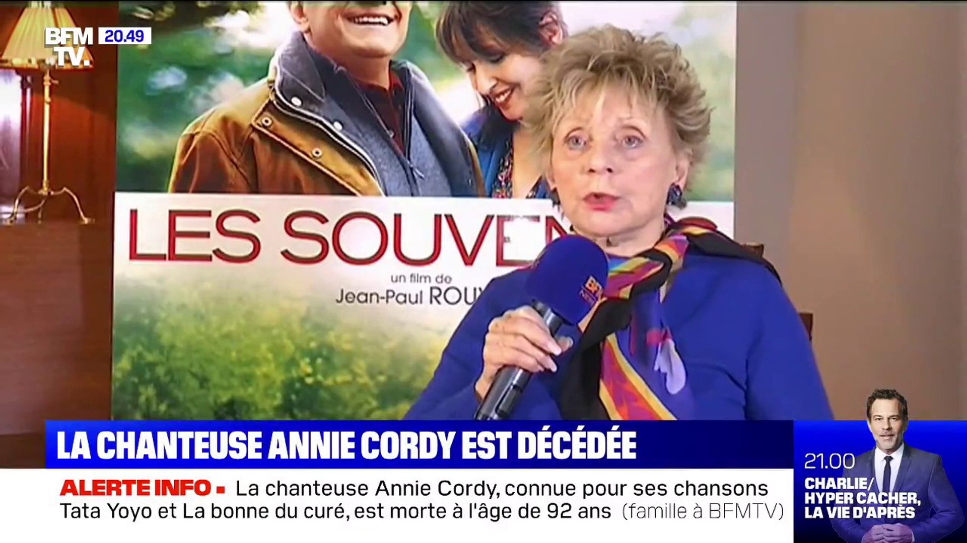 Annie Cordy Est Morte A L Age De 92 Ans Video Dailymotion