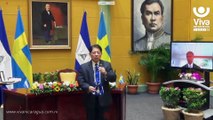 Nicaragua reconoce excelentes relaciones históricas y de cooperación con Suecia