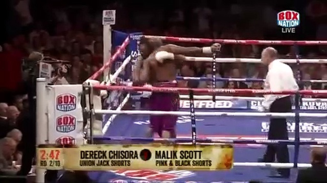 Dereck Chisora vs Malik Scott (20-07-2013) Full Fight