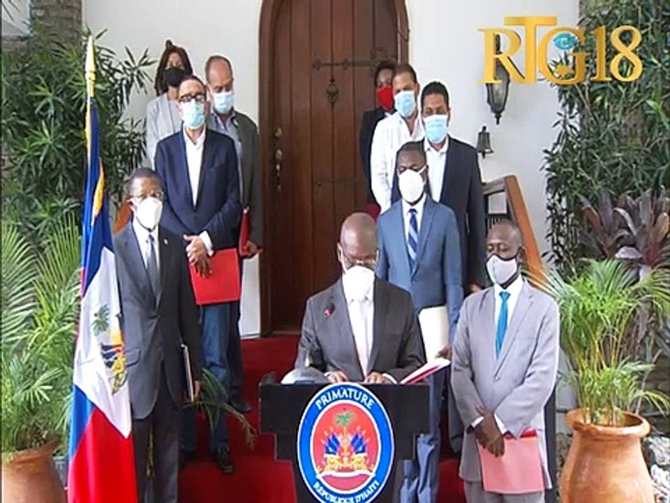 Premye minis Jouthe chita pale ak sektè prive a sou dispozisyon ki pran pou afiche pri goud la