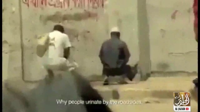 Bengladesh Govt, manage Public places urination | Using Arabic Language as a tool | Al Jazair Urdu