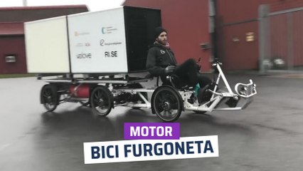 [CH] La bici furgoneta que funciona con hidrógeno