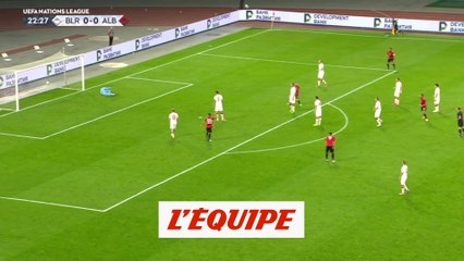 Les buts de Biélorussie - Albanie - Foot - Ligue des nations