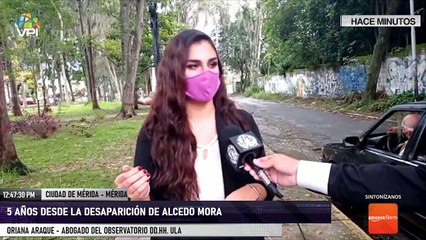 Mérida - Se cumplen cinco años de la desaparición de Alcedo Mora - VPItv