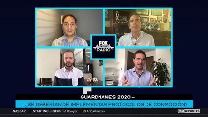 ¿Deberían cambiar los protocolos ante un choque de cabezas?: FOX Sports Radio