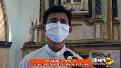 Padre Antônio Neto comenta reabertura de igrejas em Cajazeiras