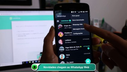 Novidades chegam ao WhatsApp Web