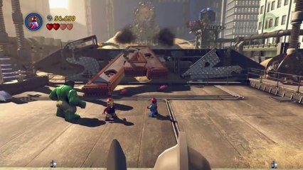 Lego Marvel Super Heroes - Hulk Iroman y Spiderman VS Abominacion y Hombre de Arena - Cap. 1