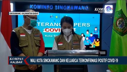 Wali Kota Singkawang dan Keluarga Positif Covid-19