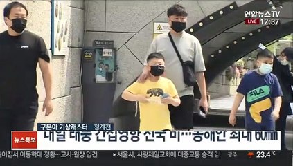 [날씨] 주말 흐리고 남해안 비…태풍 북상, 차츰 영향