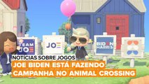 Você decoraria seu Animal Crossing com cartazes de Joe Biden?