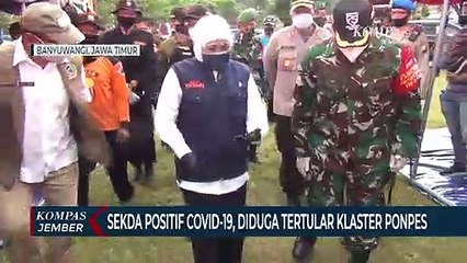 Download Video: Sekda Banyuwangi Positif Covid-19, Diduga Tertular Klaster Ponpes Darussalam