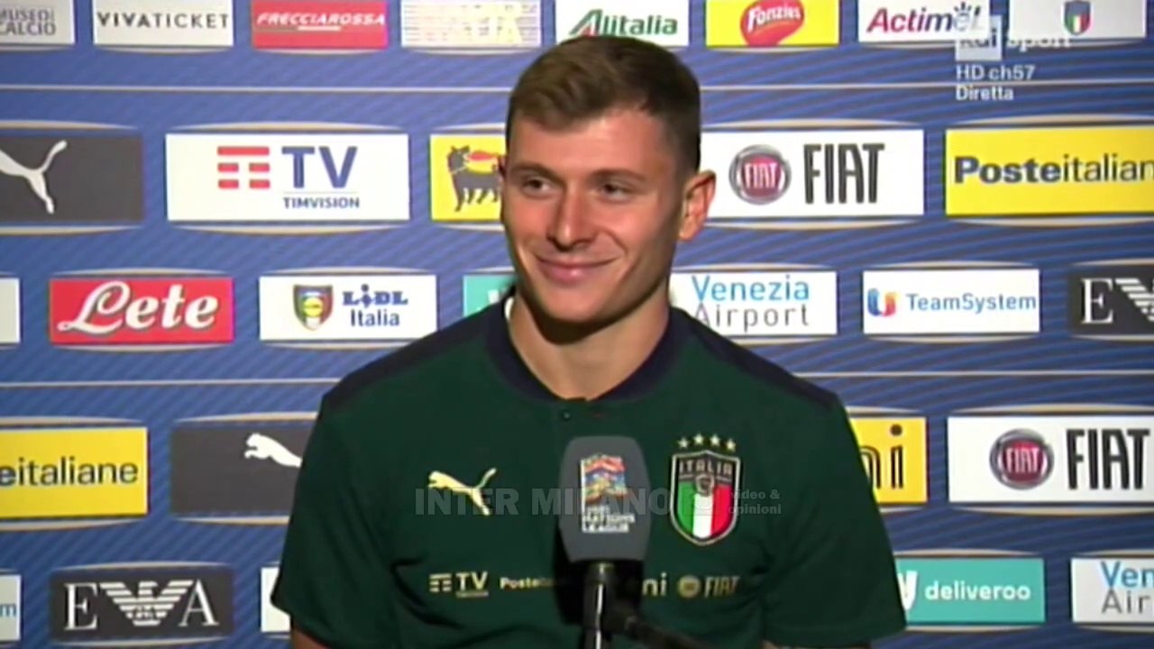 ITALIA BOSNIA 1-1* NICOLÒ BARELLA dalla Nazionale: SONO CONTENTO CHE CONTE SIA RIMASTO ALL'INTER.