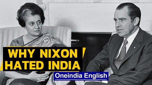 Why Richard Nixon hated India & why Presidential racism 