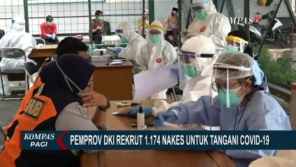 Pemprov Jakarta Rekrut 1.174 Tenaga Kesehatan untuk Tangani Corona
