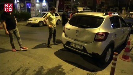 Balayından dönen avukat çifte trafikte sözlü silahlı tehdit