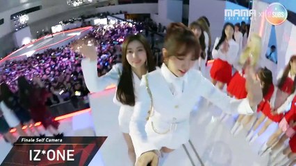 [ENG SUB] 181211 [2018MAMA x M2] IZ*ONE Ending Finale Self Camera in KOREA