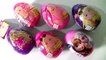Barbie Dolls Surprise Eggs with Disney Frozen Princess Anna Elsa & Elena of Avalor by Funtoys