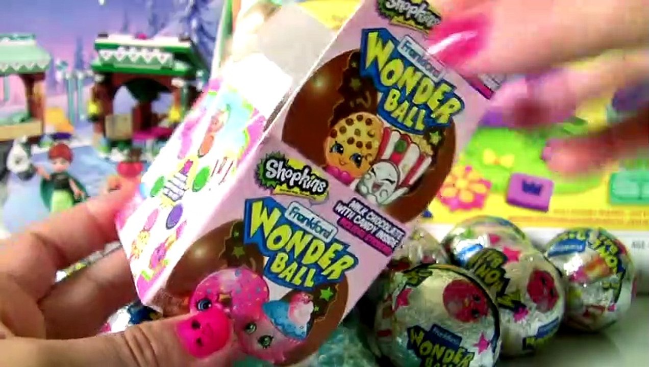 Wonderball Shopkins Chocolate Egg Surprise by Funtoyscollector Disney