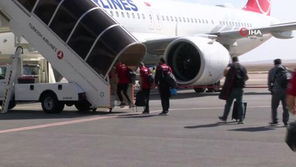 Milli Takım Sivas’tan ayrıldı