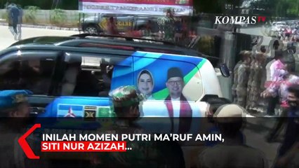 Putri Maruf Amin Resmi Mendaftar ke KPU Untuk Pilkada Tangsel
