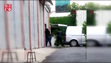 Beyoğlu'nda esnafa aldırmadan atölyeyi soydular