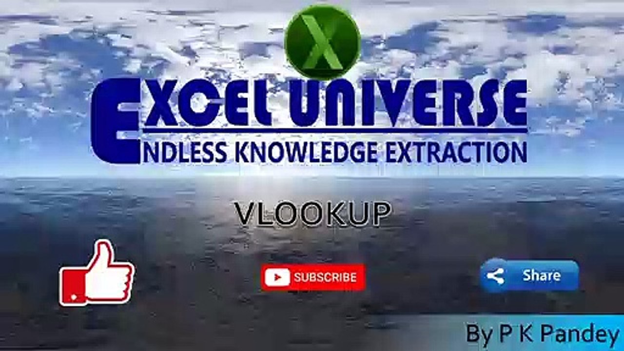 Excel VLOOKUP Function Basic in Hindi